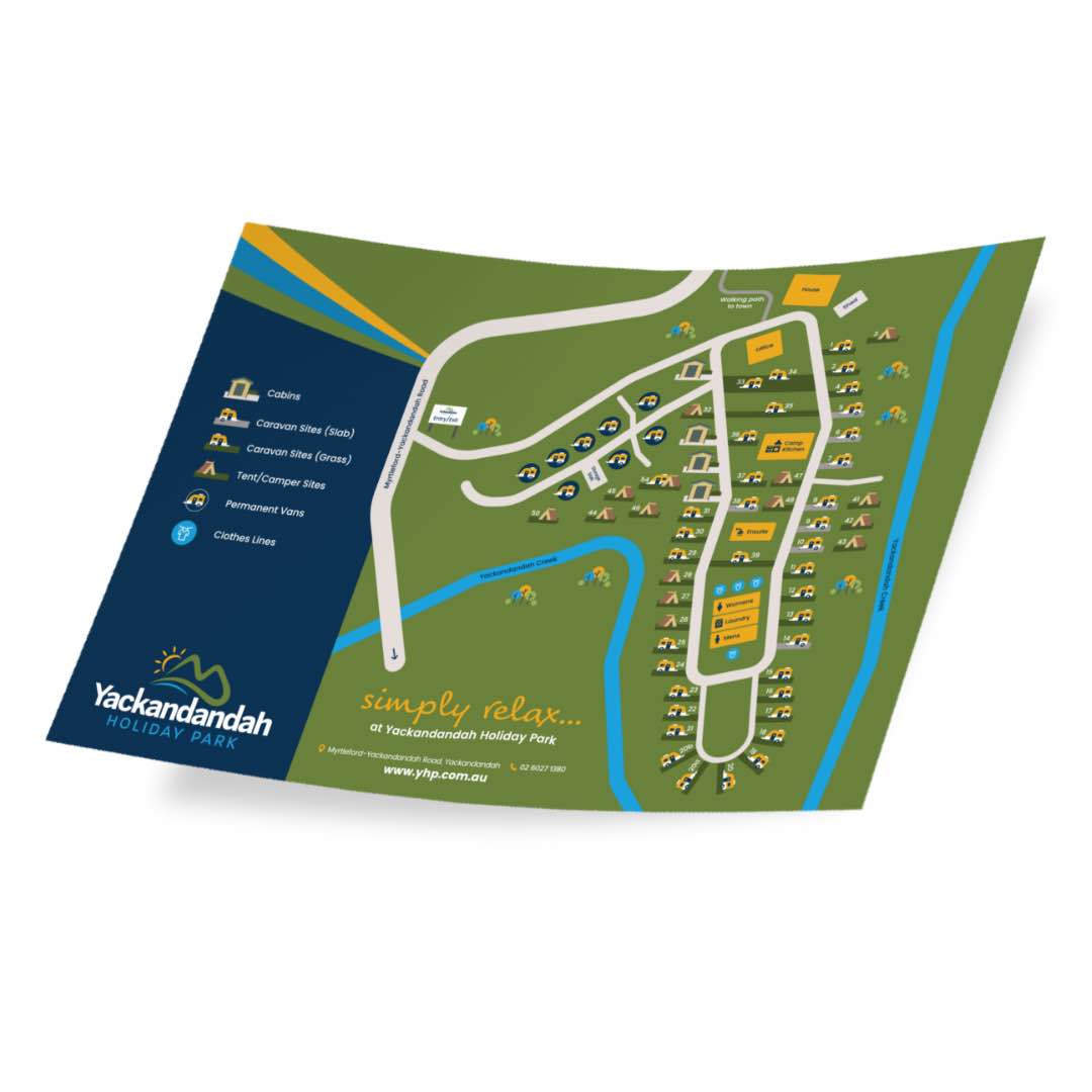 Yackandandah Holiday Park - Map